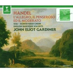 Handel: L Allegro, Il Penseros - Gardiner John Eliot / English - Musikk - WEA - 0022924537721 - 1980