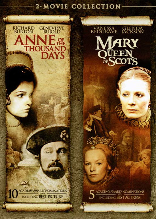 Cover for DVD · Anne of the Thousand Days / Mary, Queen of Scots 2-movie Collection (DVD) [Widescreen edition] (2007)