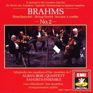 Cover for Alban Berg Quartet · Brahms: Sexteto N. 2 (CD) (2003)