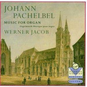 Cover for Pachelbel / Jacob · Organ Music: Prelude Fugue &amp; Chaconne in D Minor (CD) (2000)