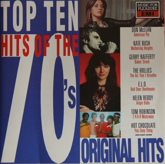 Cover for Top Ten Hits of the Seventies (CD) (1901)