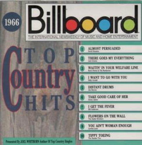 Cover for Billboard Top Country Hits  · 1966 (CD)