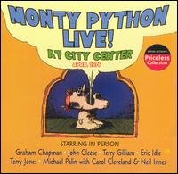 Cover for Monty Python · Live! at City Center (CD) (1990)