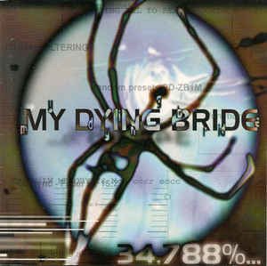 Cover for My Dying Bride · 34.788% Complete (CD)