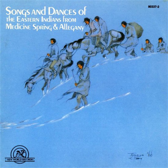 Cover for Songs &amp; Dances of the Eastern Indians / Various (CD) (1992)