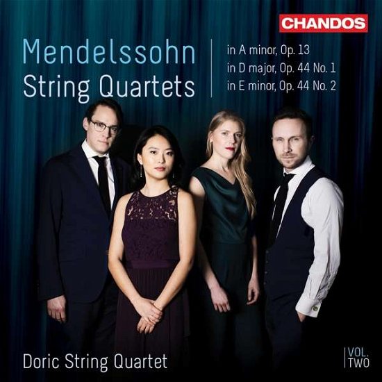 Mendelssohn String Quartets Vol. 2 - Doric String Quartet - Musik - CHANDOS - 0095115225721 - 19. November 2021