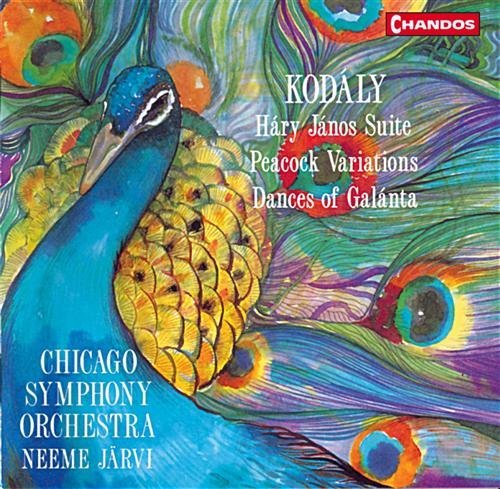 Cover for Kodaly / Jarvi / Cso · Dances of Galanta / Peacock Variations (CD) (1992)