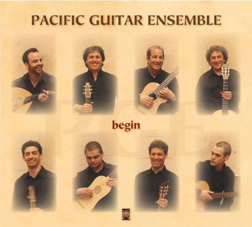 Cover for Pacific Guitar Ensemble · Begin (CD) (2013)