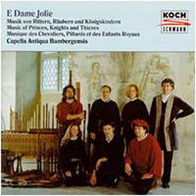 Cover for Capella Antiqua · E Dame Jolie (CD) (1995)