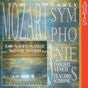 Early Symphonies Vol Arts Music Klassisk - I Solisti Veneti / Scimone - Musik - DAN - 0600554727721 - 2000