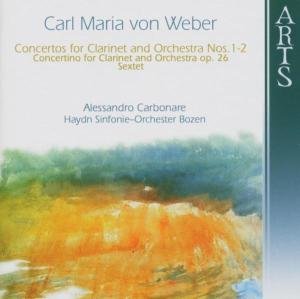 Concertos For Clarinet 1  + 2 / Concertino op.26 / Sextet Arts Music Klassisk - Carbonare / Haydn Sinfonie-Orchester Bozen - Musik - DAN - 0600554769721 - 3. März 2004