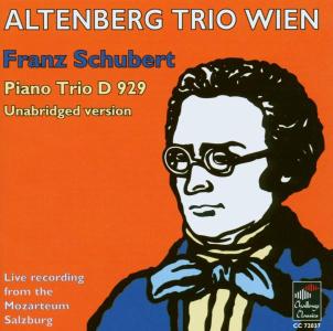 Cover for Altenberg Trio Wien · Piano Trio D929 / Notturno D897 Challenge Classics Klassisk (CD) [Unabridged edition] (1996)