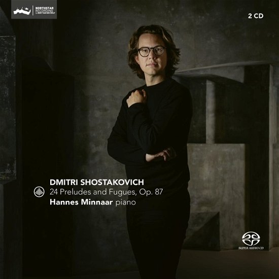 Shostakovich: 24 Preludes & Fugues / Op.87 - Hannes Minnaar - Muziek - CHALLENGE CLASSICS - 0608917290721 - 4 november 2022