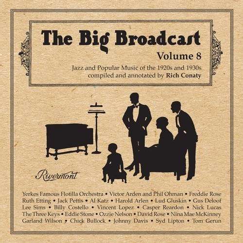 Cover for Big Broadcast 8: Jazz &amp; Popular Music / Various (CD) (2013)