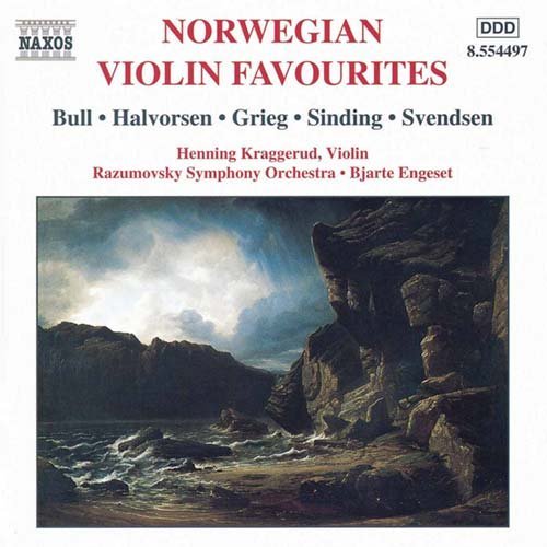Cover for Razumovsky So / Engeset · Norwegian Violin Favourites (CD) (1999)