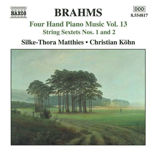 Brahmsfour Hand Piano Music Vol 13 - Matthieskohn - Music - NAXOS - 0636943481721 - January 31, 2005