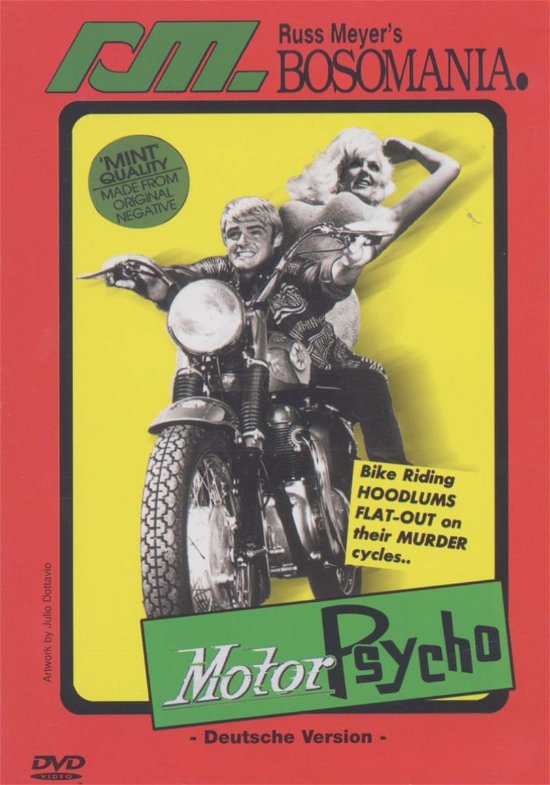 Cover for Erotik Russ Meyer · Motorpsycho (Import DE) (DVD)