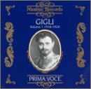 1918-1924 1: Operatic Arias - Gigli - Music - NIMBUS - 0710357780721 - December 2, 1992
