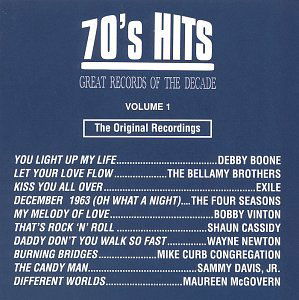 Cover for 70'S Pop Hits 1 / Various (CD) (1990)