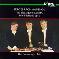 Trio Elegiaque Op.Posth - S. Rachmaninov - Muziek - KONTRAPUNKT - 0716043218721 - 11 november 1999