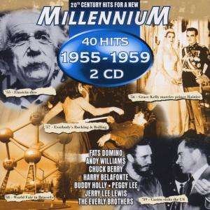 Cover for 40 Hits 1955-1959 / Various (2 · 40 Hits 1955-1959 / Various (CD) (1901)