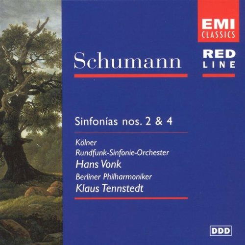 Cover for Kolner / Rundfunk-sinfonie-orchester / Vonk Hans / Berliner Philharmoniker / Tennstedt Klaus · Symphonies Nos. 2 &amp; 4 (CD) (1998)