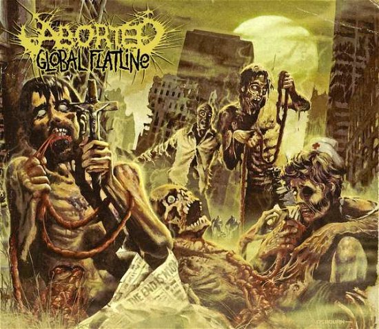 Cover for Aborted · Aborted-global Flatline (CD) (2012)
