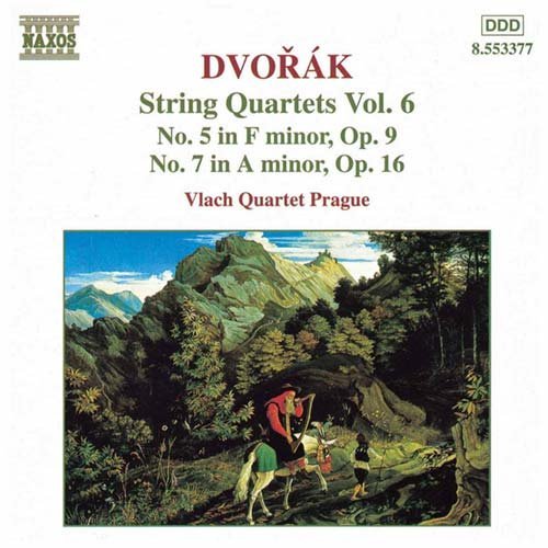 Cover for Dvorak / Vlach Quartet Prague · String Quartets 6 (CD) (1999)