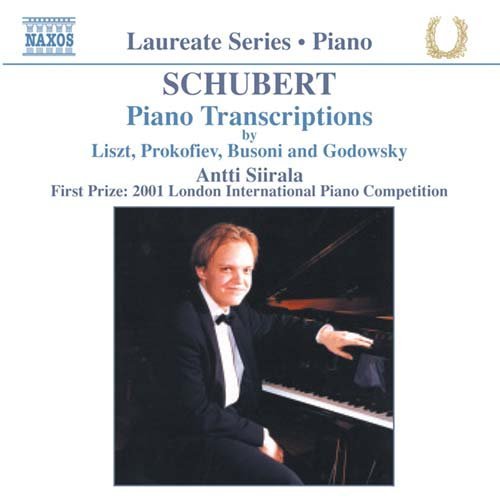Piano Transcriptions - Schubert / Siirala - Musik - NAXOS - 0747313599721 - 15. juli 2003