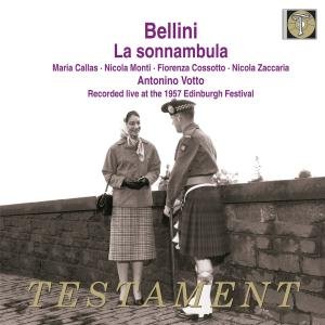 Callas / Monti / Cossotto / Zaccaria · La Sonnambula Testament Klassisk (CD) (2008)