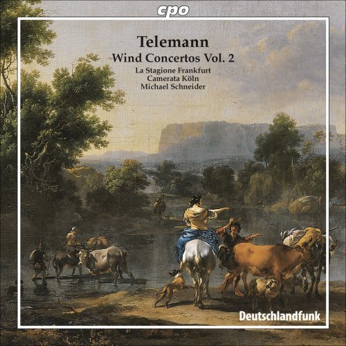 V. 2: Wind Concertos - Telemann Georg Philipp - Musique - CLASSICAL - 0761203726721 - 24 juin 2008