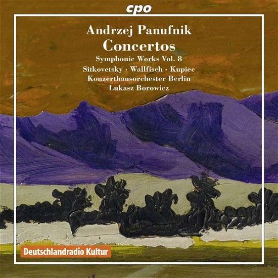 Symphonic Works 8 - Panufnik / Sitkovetsky / Wallfisch - Musik - CPO - 0761203768721 - 12 augusti 2014