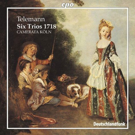 Six Trios 171 - Telemann / Camerata Koln - Musiikki - CPO - 0761203995721 - tiistai 15. kesäkuuta 2004