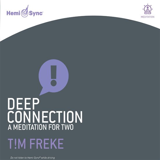 Cover for Tim Freke &amp; Hemi-sync · Deep Connection: a Meditation for Two (CD) (2020)