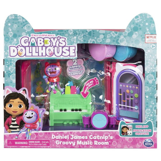 Cover for Gabby's Dollhouse · Deluxe Room - Daniel James Catnip Goovy Music Room (Toys)