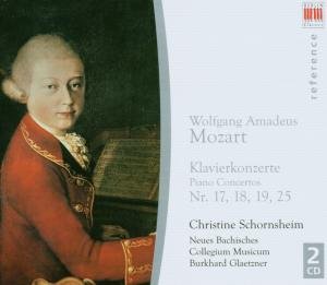 Cover for Wolfgang Amadeus Mozart · Klavierkonzerte 17-19,25 (CD) (2015)