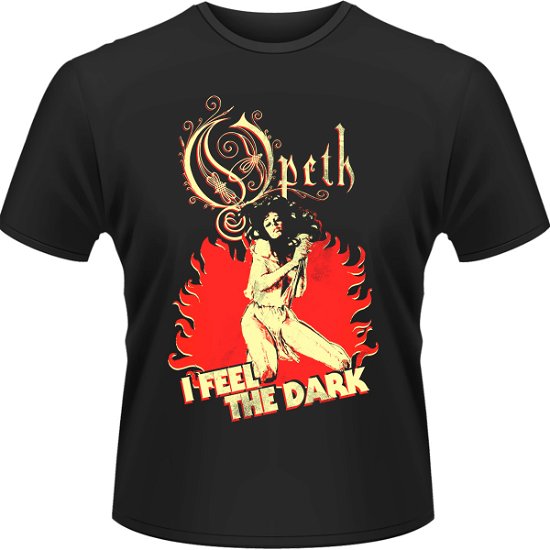 Cover for Opeth · I Feel the Dark Black (T-shirt) [size S] (2013)