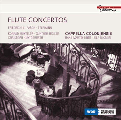 Flute Concertos - Telemann / Fasch / Hunteler / Holler / Hucke - Musiikki - PHX - 0811691011721 - tiistai 27. tammikuuta 2009