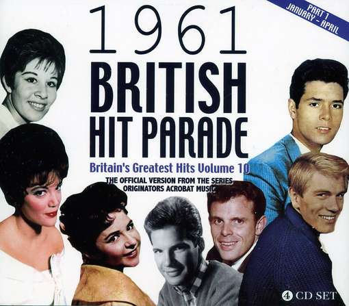 Cover for 1961 British Hit Parade · 1961 British Hit Parade - Vol. 10-1 (CD) (2012)