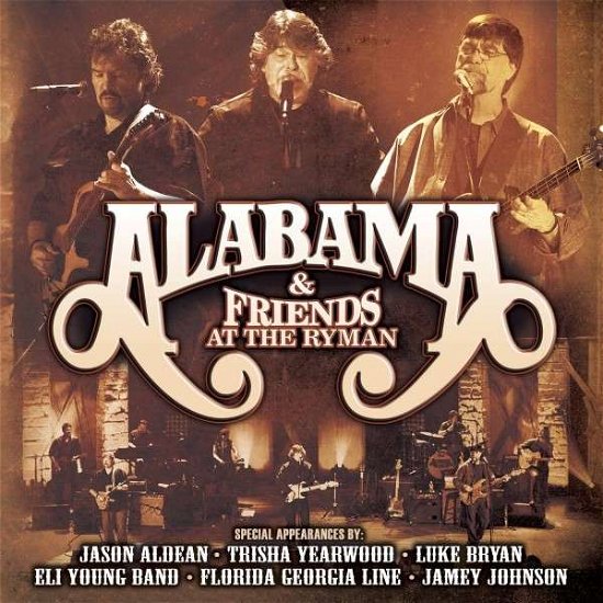 Cover for Alabama &amp; Friends · At the Ryman (CD) (2014)