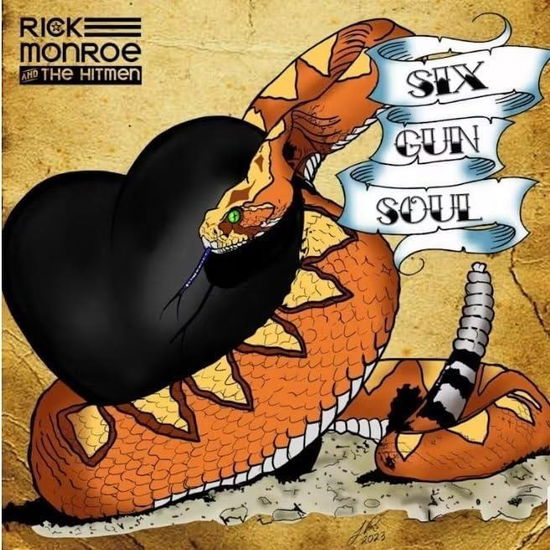 Cover for Rick Monroe &amp; The Hitmen · Six Gun Soul (LP) (2024)