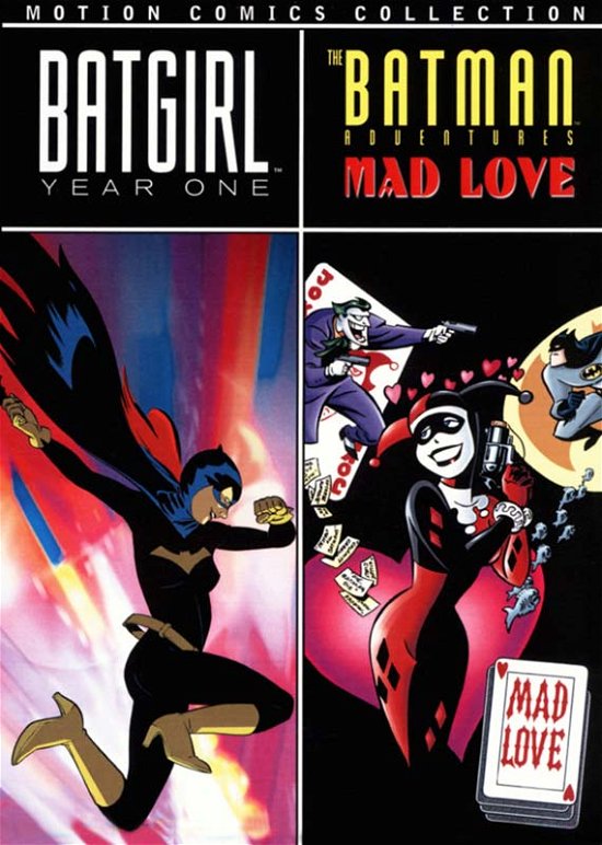 Cover for Batgirl: Year One &amp; Batman Adv: Mad Love Motion (DVD) (2009)