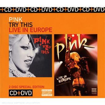 Try This / Live In Europe - Pink - Musik - LAFACE - 0886973733721 - 8. december 2008