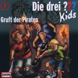 Cover for Die Drei ??? Kids · 007/gruft Der Piraten (CD) (2009)