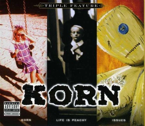 Cover for Korn · Korn / Life Is Peachy / Issues (CD) (2012)