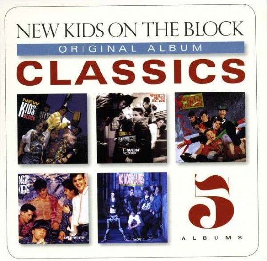 Cover for New Kids on the Block · New Kids on the Block-original Albuns Classics (CD) [Box set] (2013)