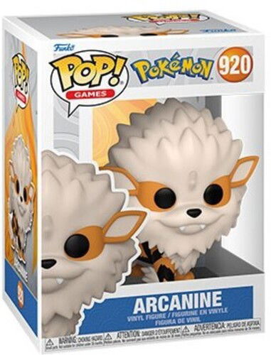 Pokemon- Arcanine - Funko Pop! Games: - Fanituote - Funko - 0889698622721 - perjantai 25. elokuuta 2023