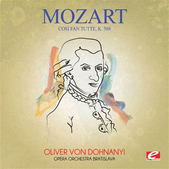 Cosi Fan Tutte, K. 588-Mozart - Mozart - Música - ESMM - 0894231649721 - 28 de novembro de 2014