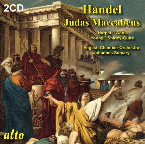 Cover for Harper / Watts / Young / Eco / Somary · Handel: Judas Maccabeus (Stereo) (CD) (2008)