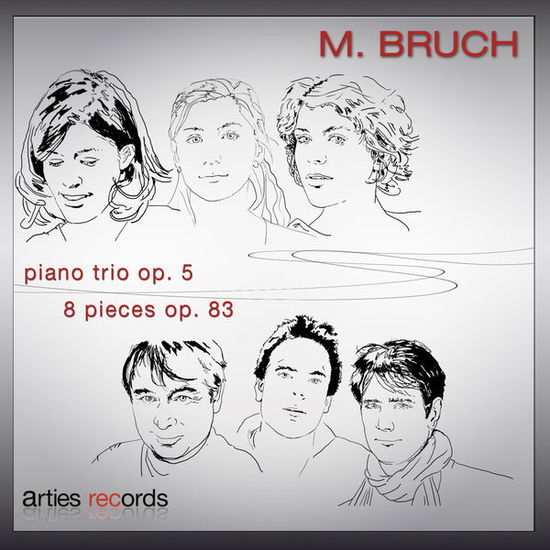 Cover for Max Bruch · Trio Avec Piano Op.5 8 Pieces Op.8 (CD) (2014)